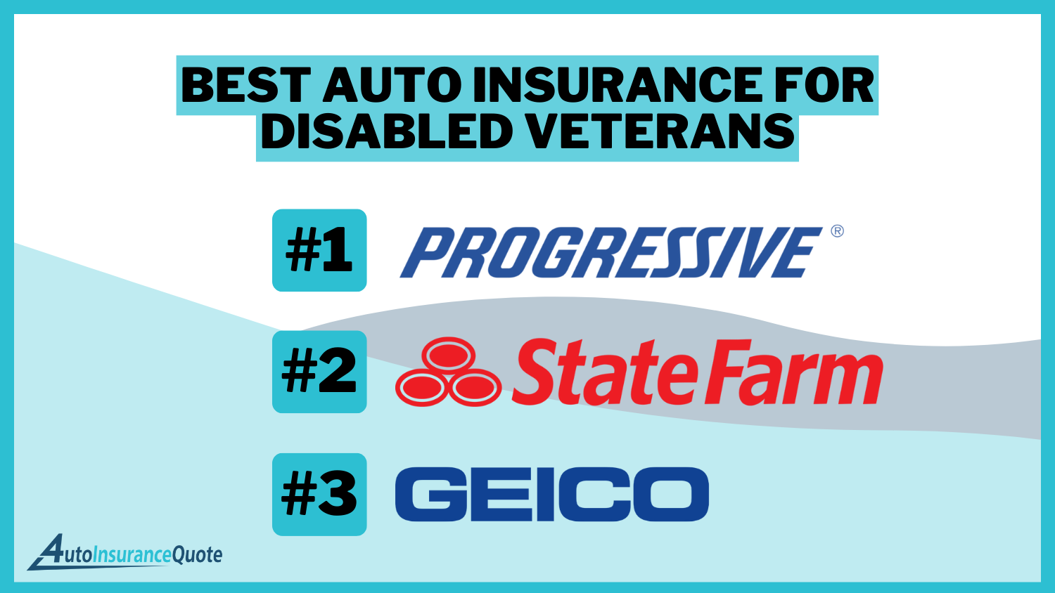 Best Auto Insurance for Disabled Veterans: Progressive, State Farm, Geico