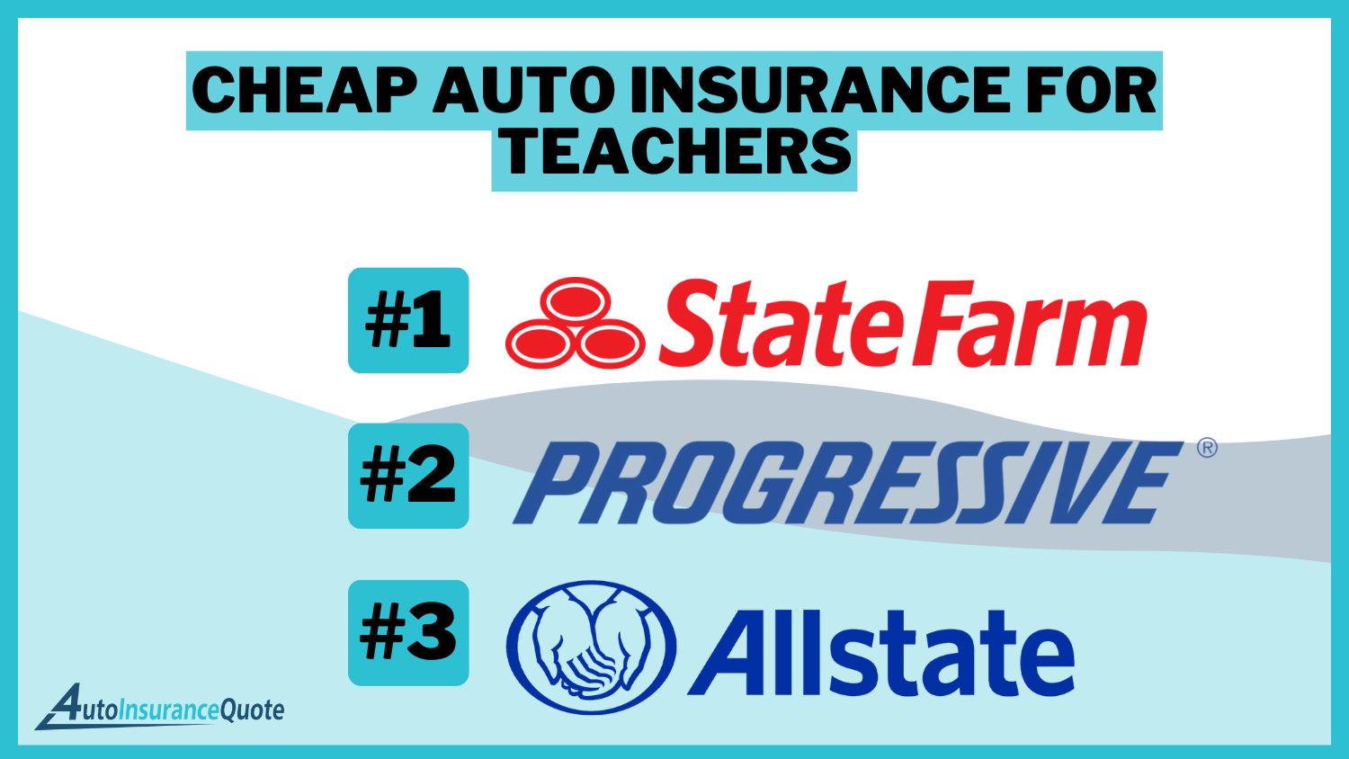 Cheap Auto Insurance for Teachers: State Farm, Progressive, and Allstate