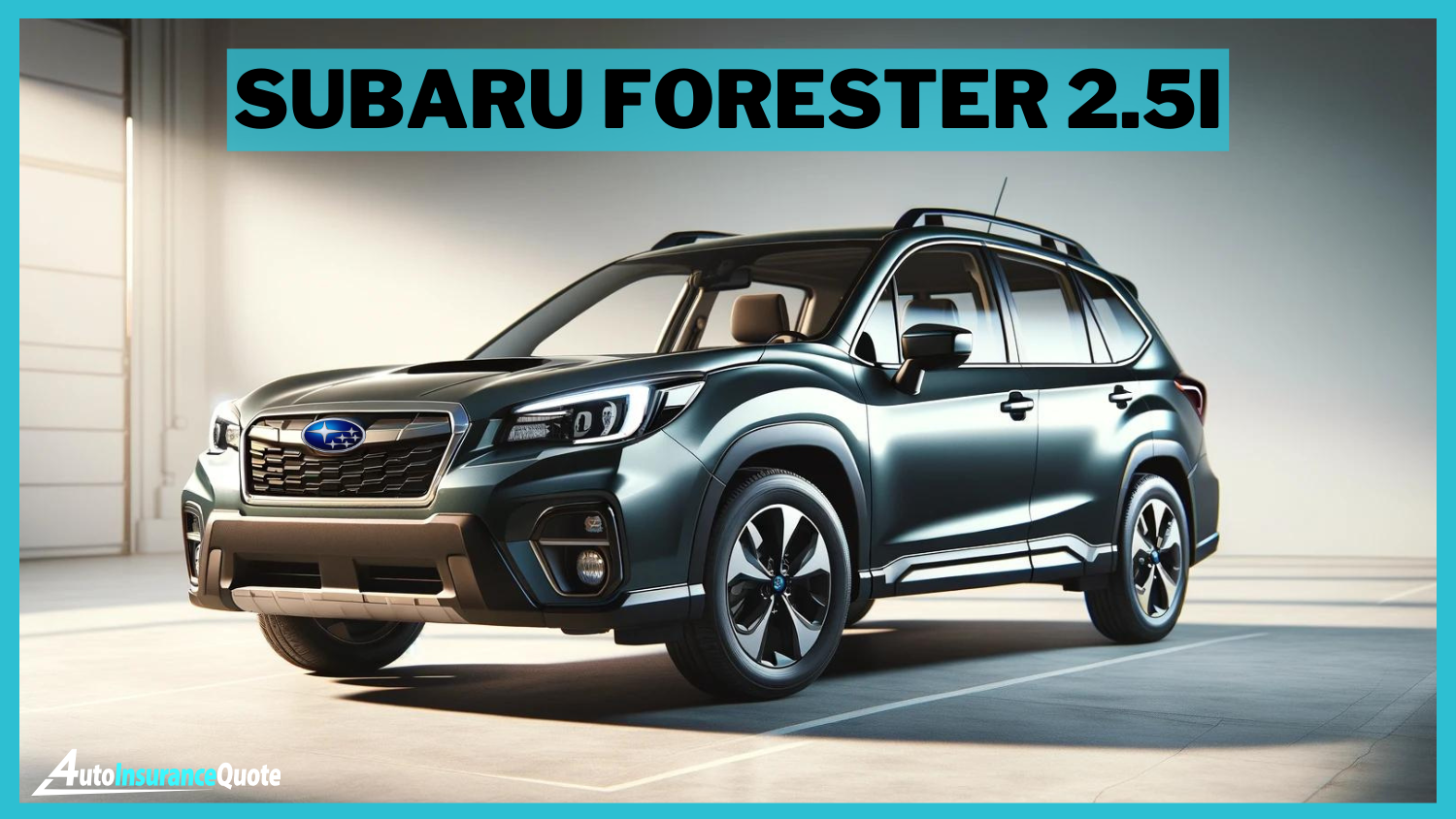 Subaru Forester 2.5I: Cheapest Cars for 17-Year-Olds to Insure