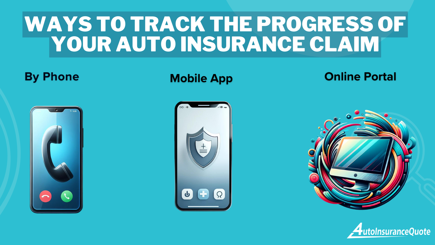 How to Track the Progress of Your American Family Auto Insurance Claim: Ways to Track the Progress of Your Auto Insurance Claim Infographic