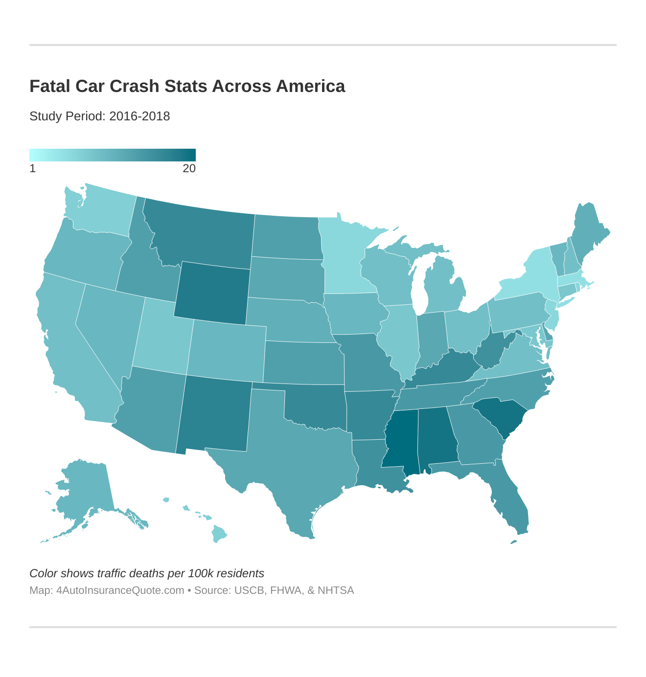 <strong>Fatal Car Crash Stats Across America</strong>